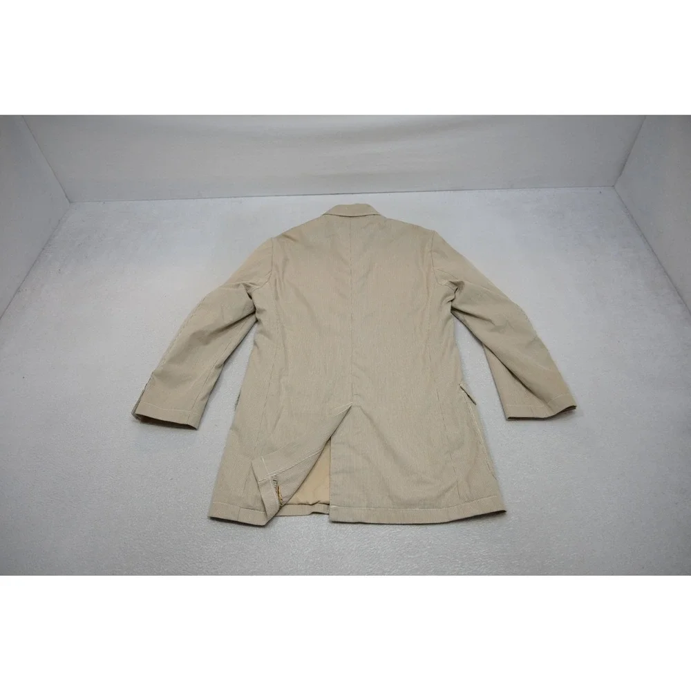 J. Crew Corduroy Blazer Mens Medium Tan 3-Button Sport Coat Casaul